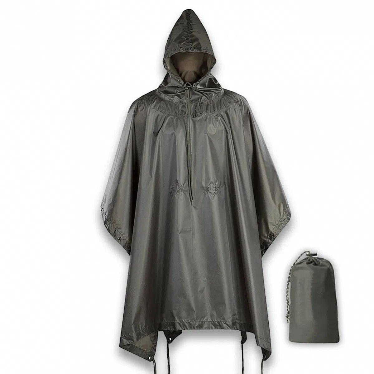 M-Tac Poncho - Impermeable militar para hombre