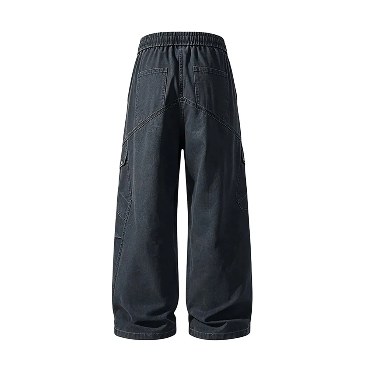 Pantalones Vaqueros Unisex de Pierna Recta Estilo Hip Hop, de Corte Holgado y Pierna Ancha, Estilo Casual, para Hombres y Mujeres.