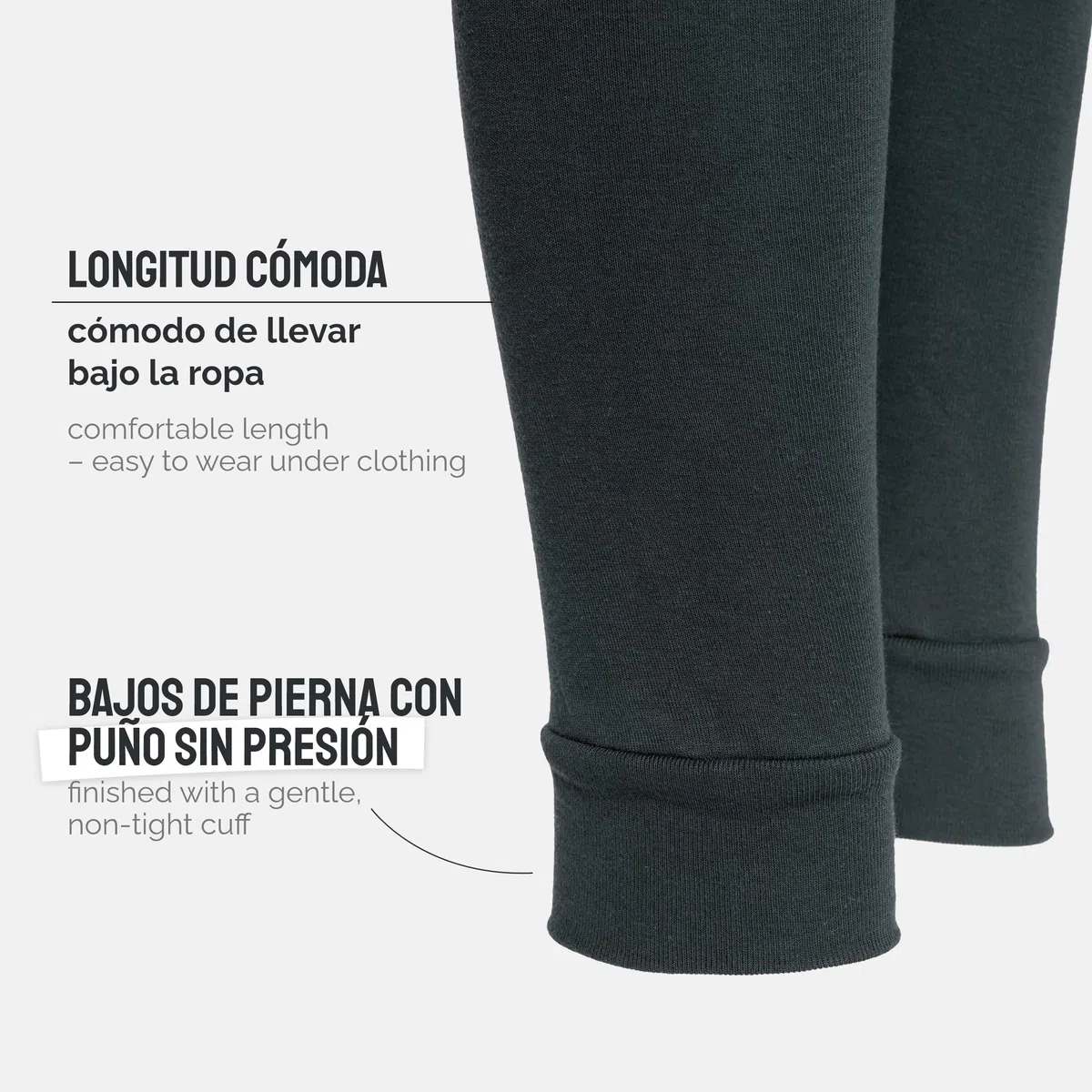 Ladeheid Calzoncillos Niño Largos Algodón - Ropa Termica Interior para Invierno - Pantalones Térmicos Niños Cálidos y Transpirables, Ideal para Frío y Uso Diario LA40-248