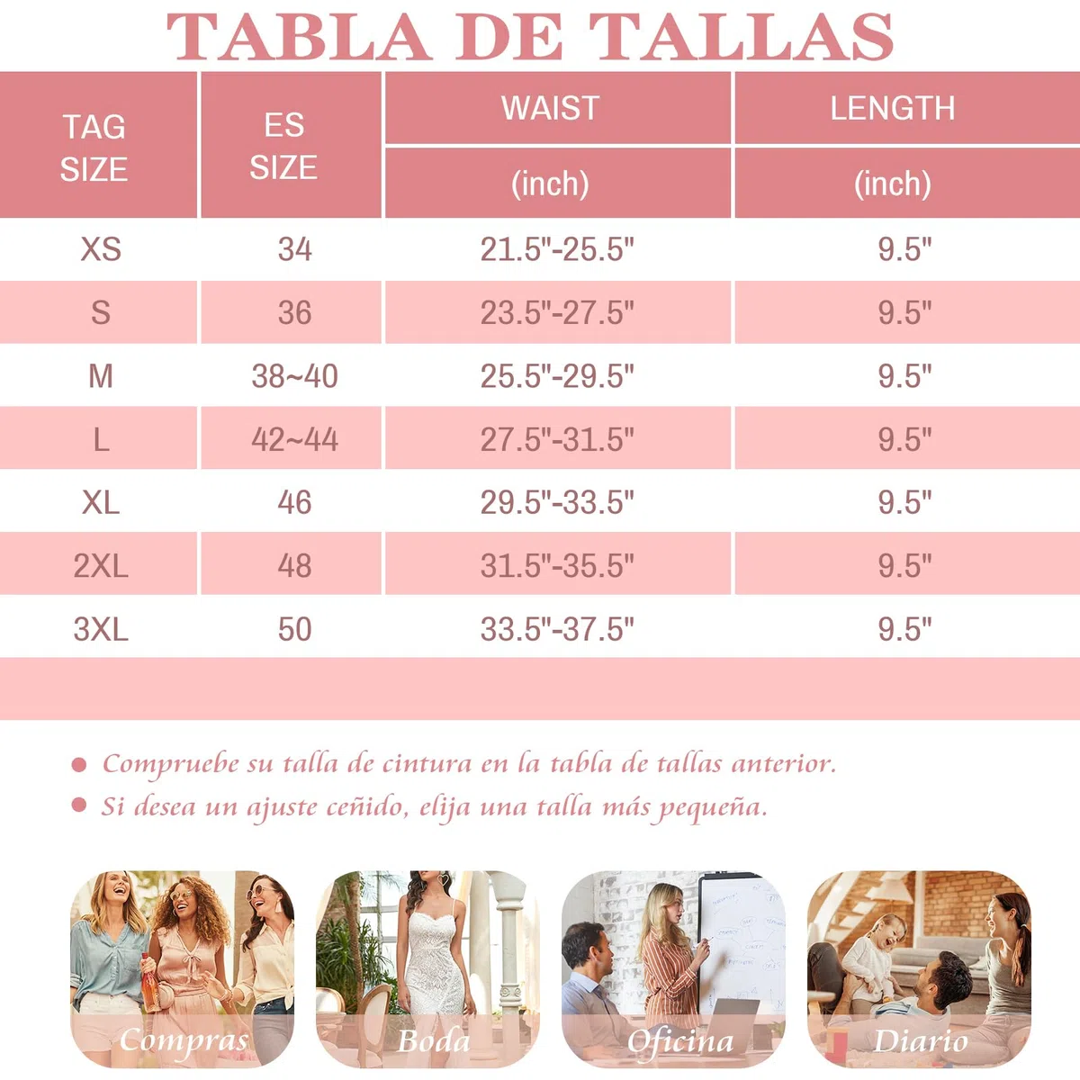 YARRCO Corset Reductor Adelgazante Mujer Abdomen