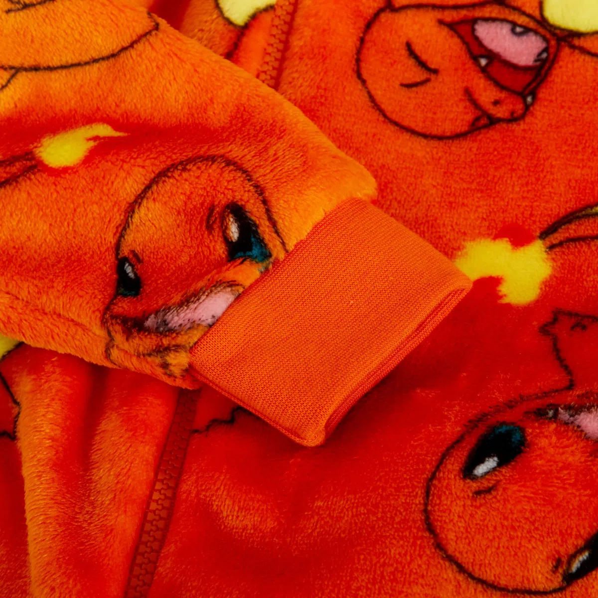 Pokémon Mono Niños Niñas Disfraz Todo en Uno Pijama con Capucha 3D de Forro Polar con Cremallera Loungewear