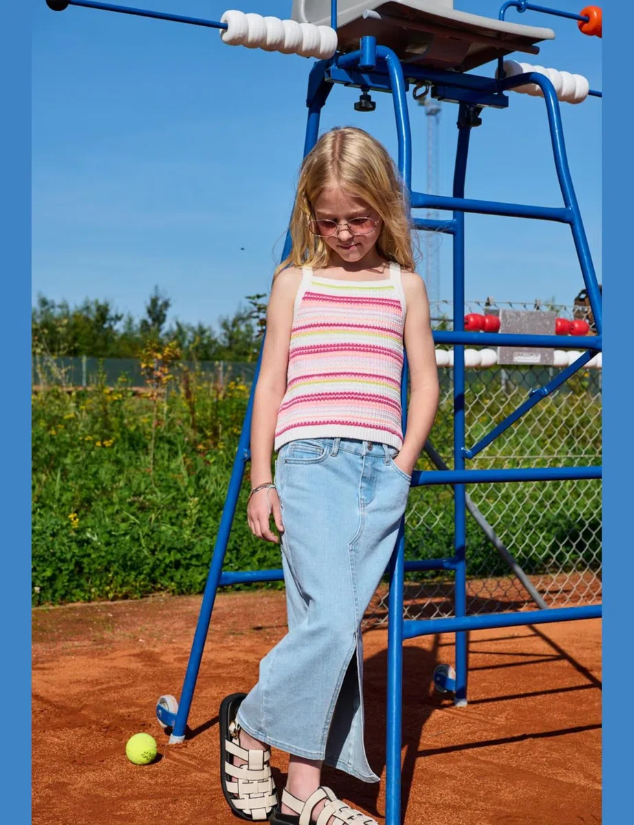 Kids Only Kogsiri Front Slit Skirt Dnm Gua Falda Niñas (Pack de 1)