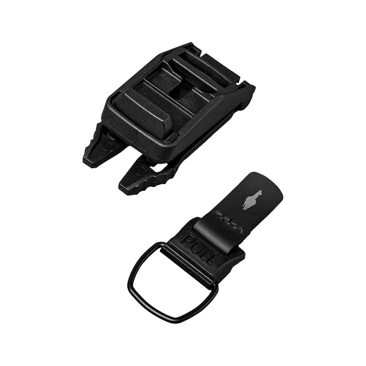 ALPAKA HUB Tactical Clip – Llavero EDC Magnético | Liberación rápida, compatible MOLLE, mecanismo de bloqueo, para bolso y cinturón, compatible con sistema HUB