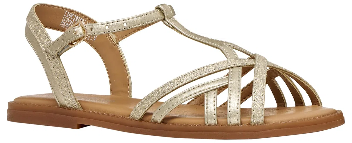 Geox J Sandal Karly Girl, Sandalia Niñas