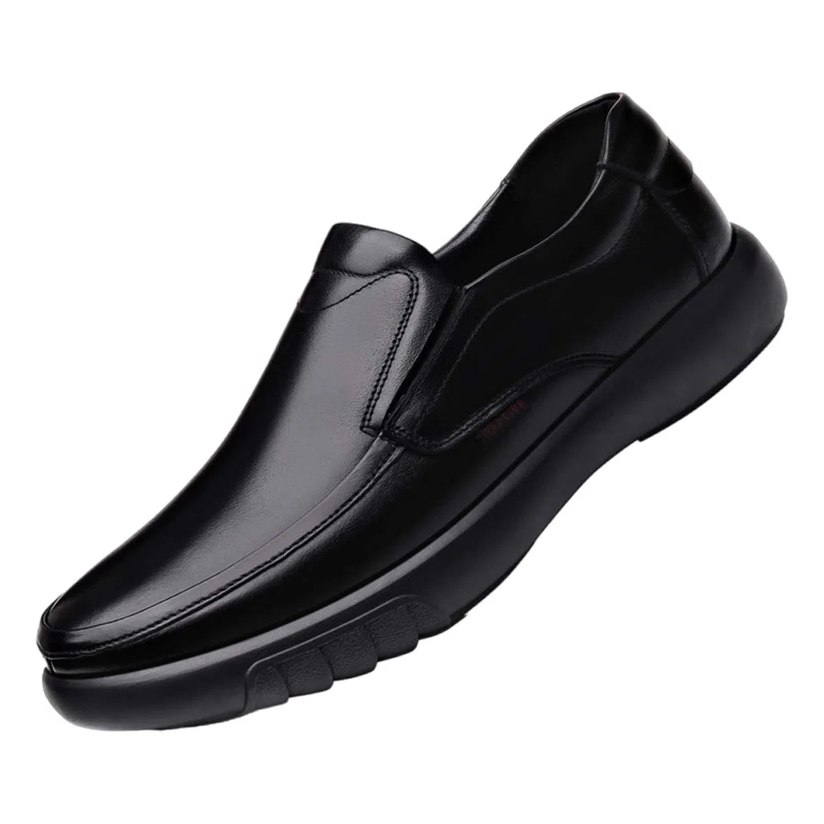 Zapatos de cuero para hombre, retro, zapatos de negocios, cómodos, zapatos de traje, zapatos casuales, ligeros, zapatos de trabajo con suela de placa, zapatos de boda, mocasines clásicos y elegantes