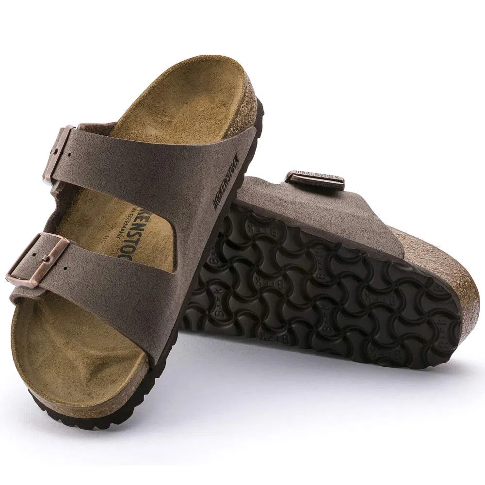 Birkenstock Arizona Sandalia 2015 Esmalte de fósiles/Suela roja