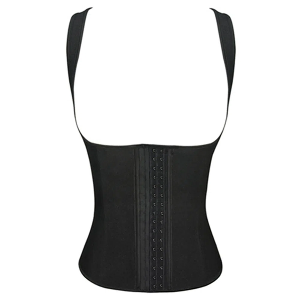 Mujer Deportes Caliente Deportes Compresión Dispositivo de Cintura Fajas Reductoras Corsé Waist Trainer Moldeadora Látex Cintura para Postparto Fitness