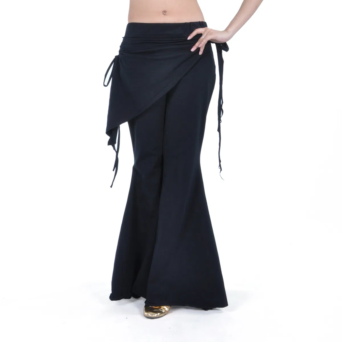 Pantalones de Traje Tribal de Danza del Vientre Pantalones de Baile de salón de Salsa de Yoga