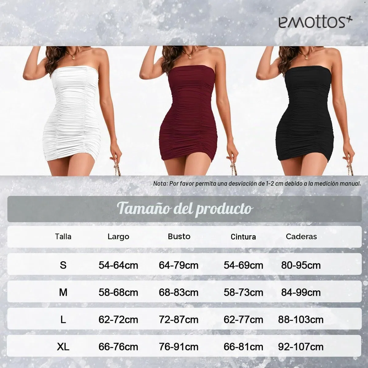 Sexy Mini Ruched Dress, Vestido de Verano sin Mangas, Suave Doble Capa Bodycon Dress, Mini Tubo lápiz Club Cocktail Party Dress(Negro/Blanco/Rojo, S-XL)