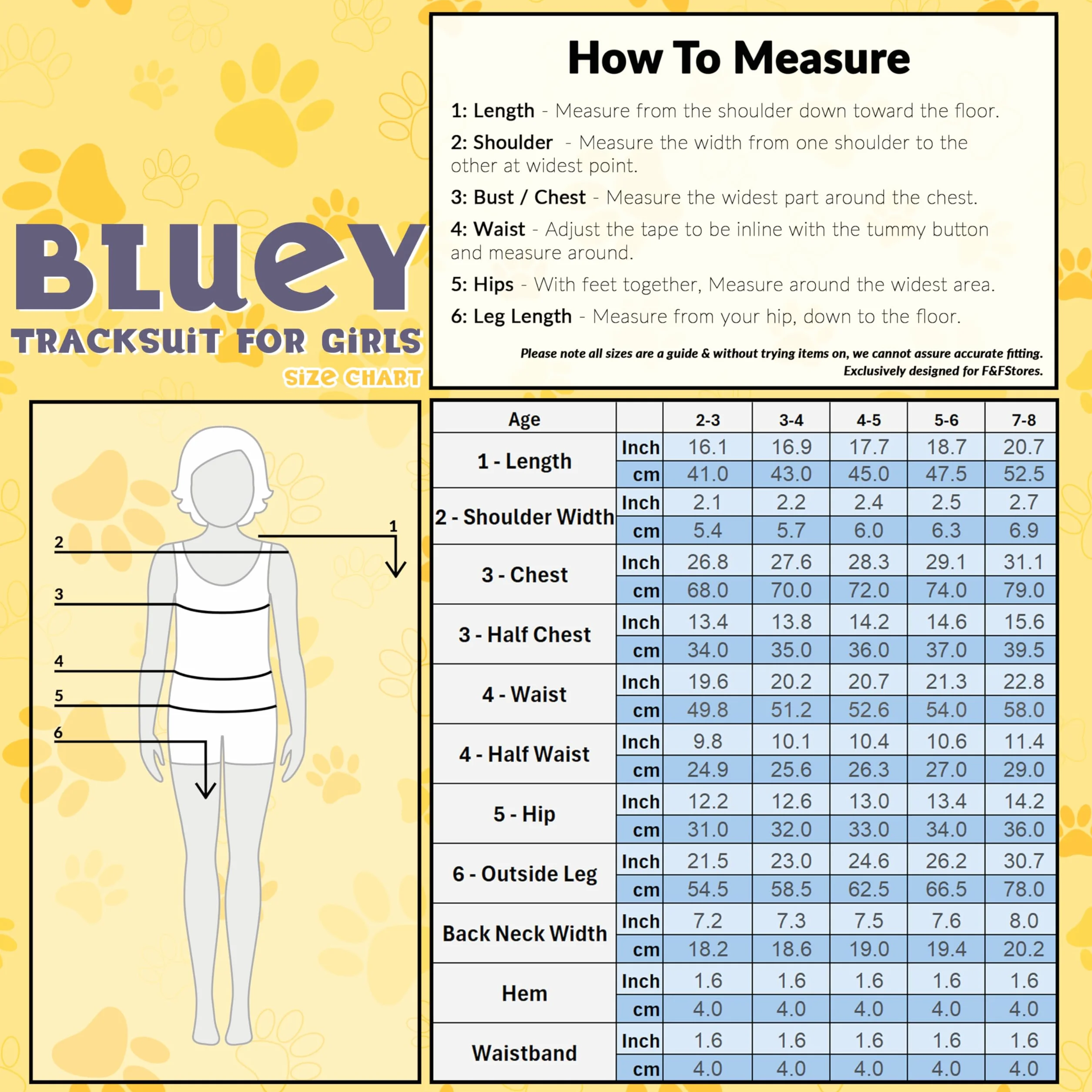 Bluey Chándal Conjunto de 2 Piezas para Niñas, Sudaderas con Capucha y Pantalones
