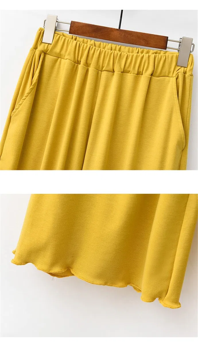 Conjunto de pijama de algodón cómodo suave y elegante con cuello en O para mujer, rosa, talla única