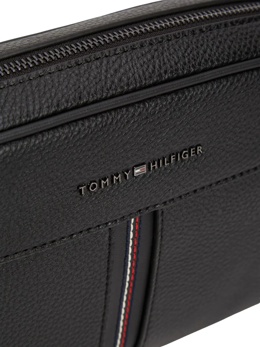 Tommy Hilfiger Th Central Pouch AM0AM14173 - Otros accesorios pequeños, color negro (negro), talla única
