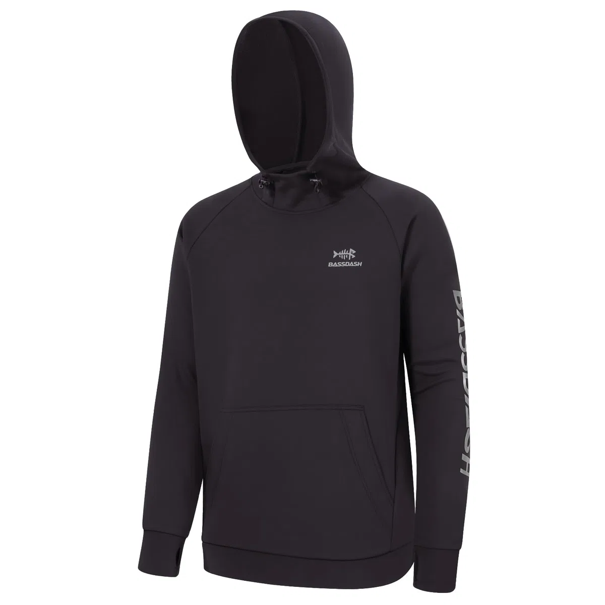 Bassdash Sudaderas con Capucha de Pesca con Forro Polar para Hombre Sudaderas con Capucha de Rendimiento Resistente al Agua Sudadera Elástica para Entrenamiento de Caza FS32M