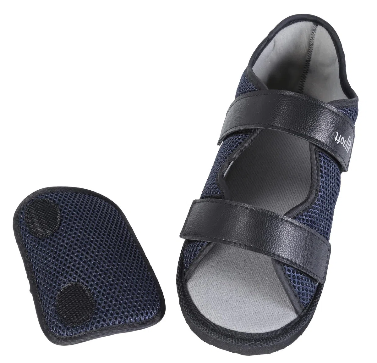 p age Zapato ortopédico postoperatorio punta abierta talla 35/36 XSMALL