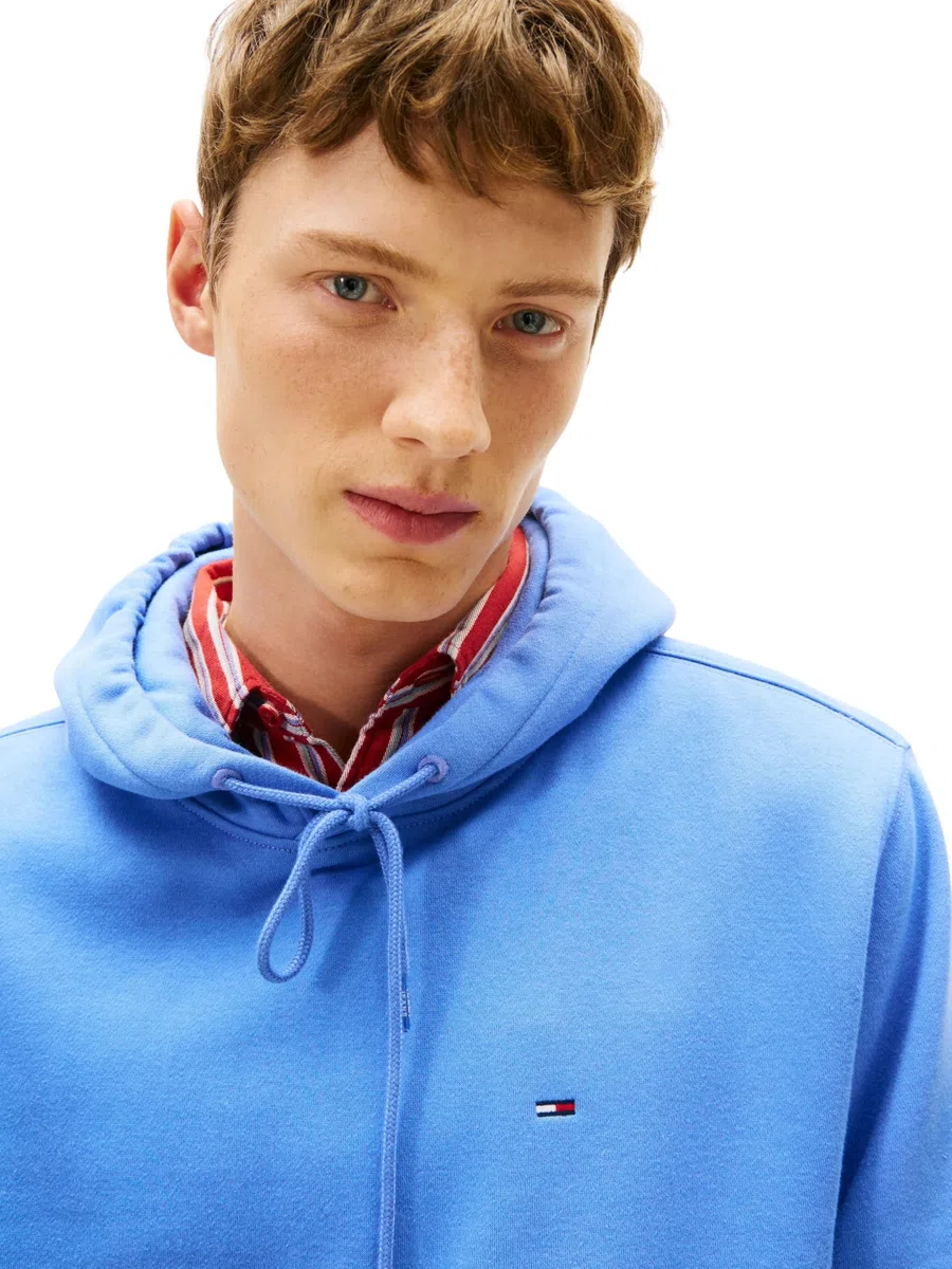Tommy Jeans TJM Reg S Flag Hoodie Ext Dm0dm20742 Sudadera con Capucha Hombre (Pack de 1)