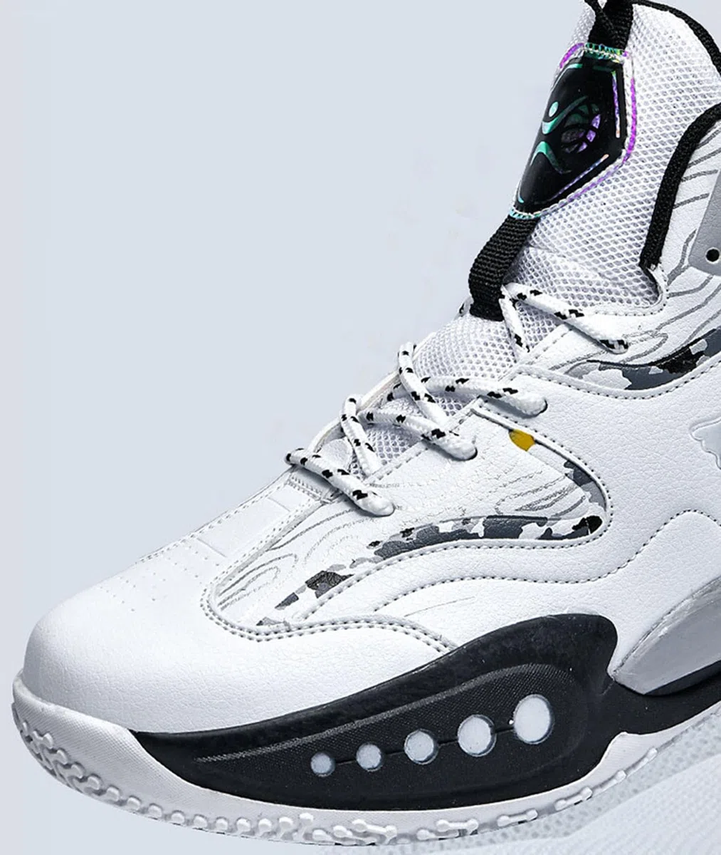 Zapatillas De Baloncesto Zapatillas Deportivas para Hombres Al Aire Libre Zapatillas De Entrenamiento Antideslizantes(35 EU, Q3)