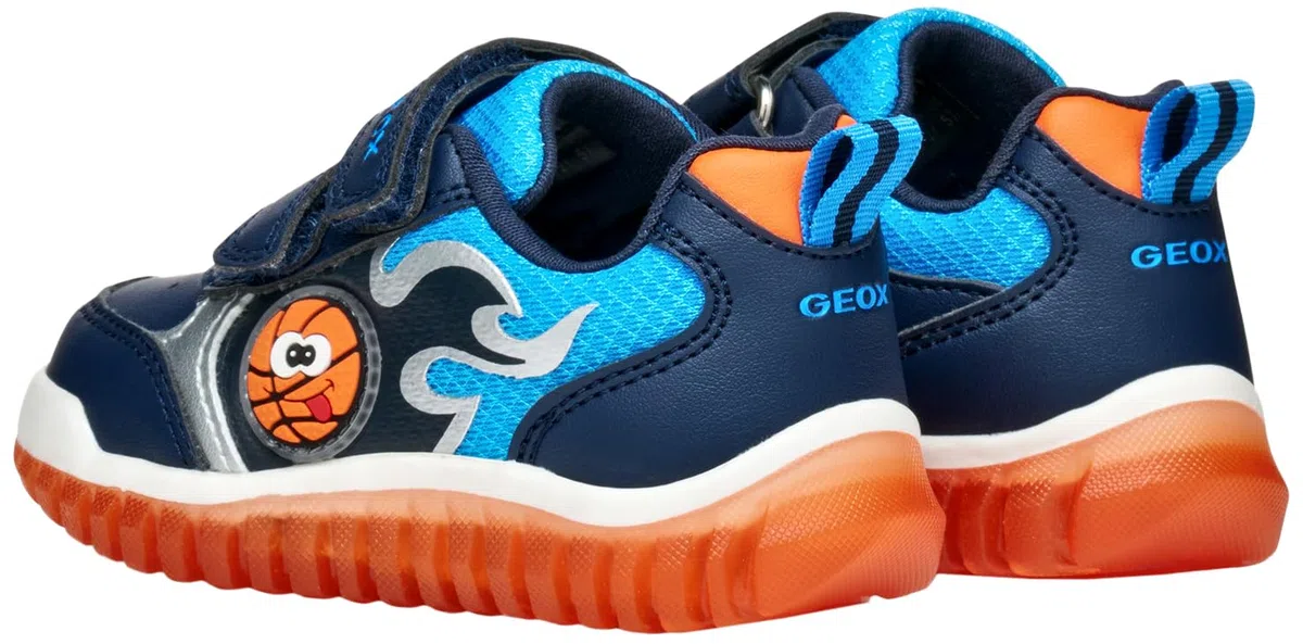 Geox B Lightyloo Boy, Zapatillas Bebé-Niños