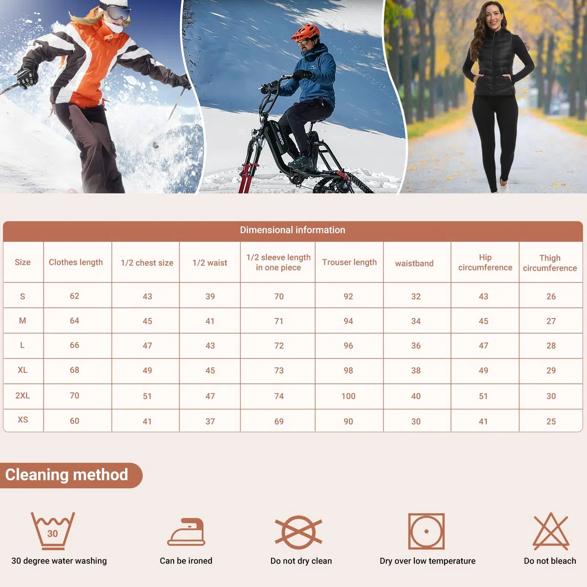 Leeboom Ropa Termica Mujer con Vellón Camisetas Termicas Mujer Invierno Ropa Interior Térmica Transpirable para Running Esquí Montaña Ciclismo
