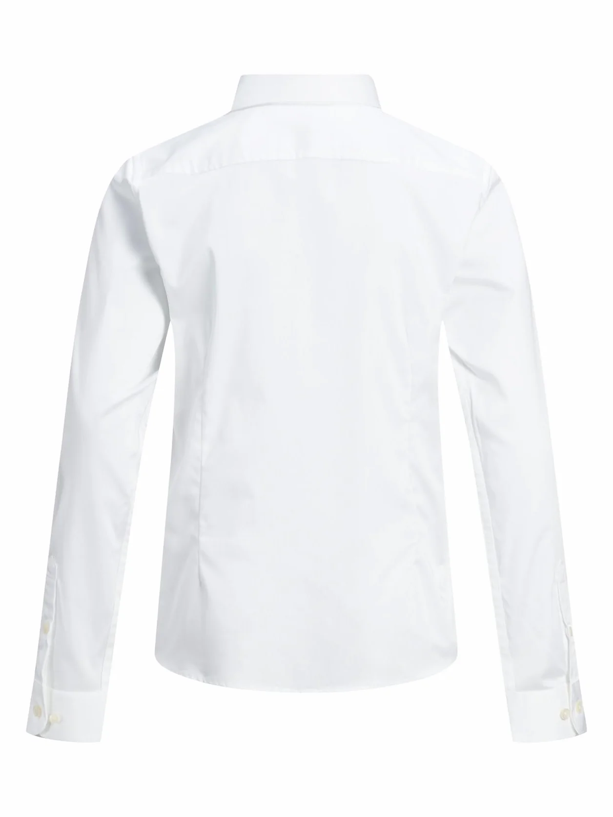 JACK & JONES Jprparma - Camiseta para Chicos (Talla L/S, Jr STS), Blanco, 176 cm
