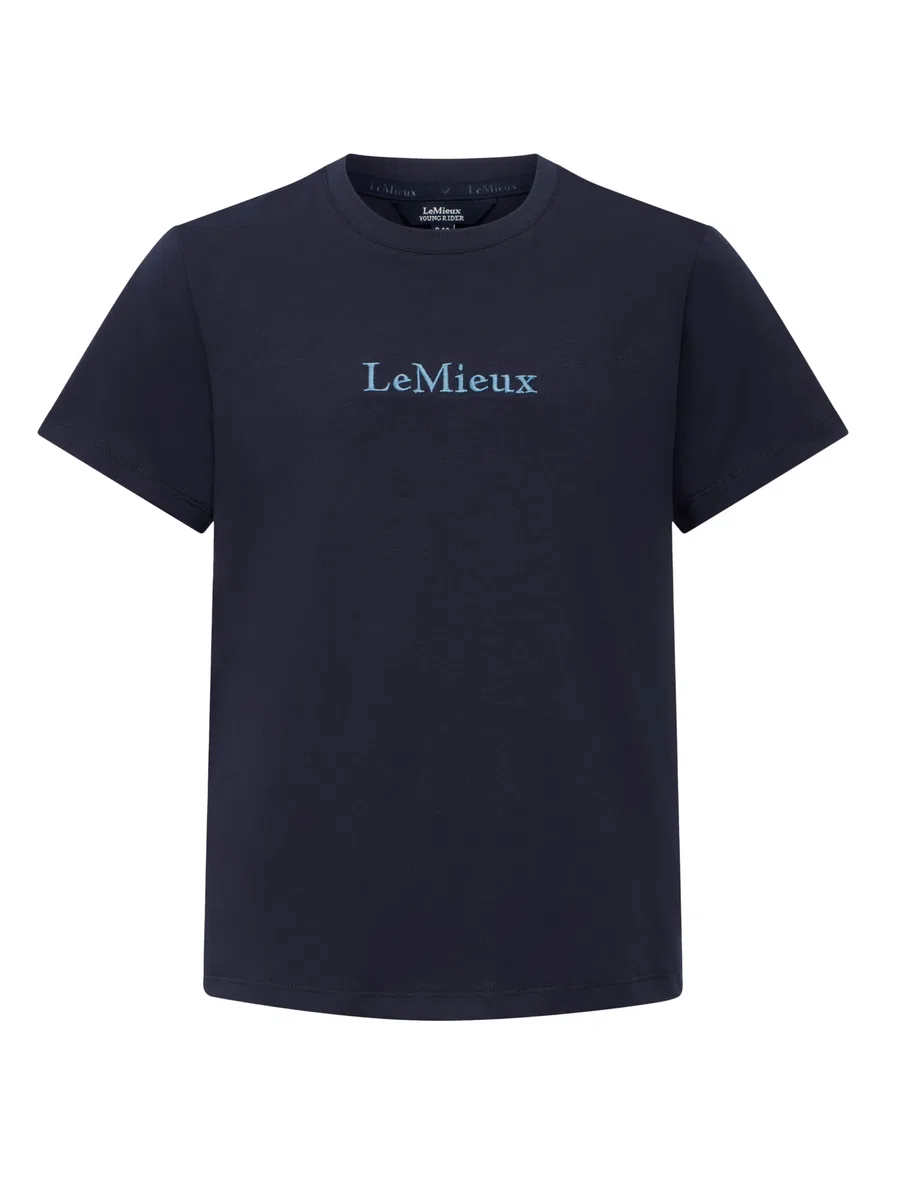 LeMieux Young Rider Classique - Camiseta para niños, color azul marino