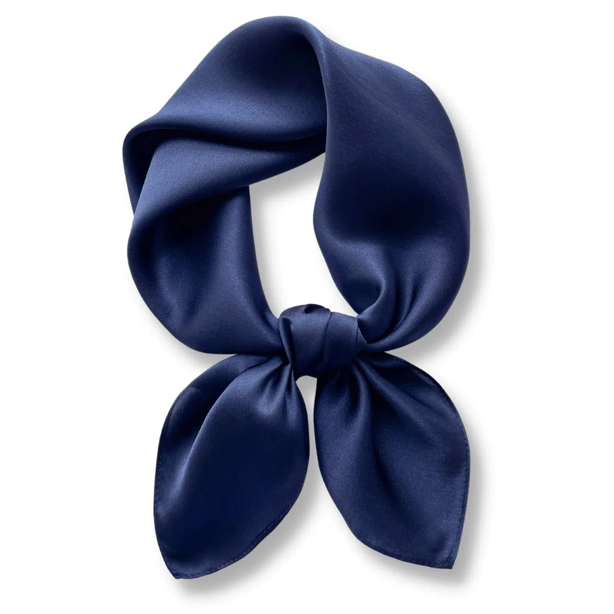 PoeticEHome Bufanda de seda de morera 100% pura color liso, pañuelo cuadrado 68x68cm para mujer, accesorio para cabeza y cuello en tono sólido, regalo empaquetado