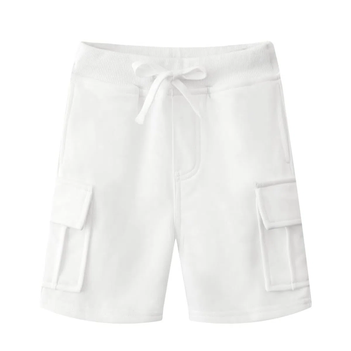 Pantalones Cortos Niño Bermudas de Algodón con Shorts Cordón Elástica Sólido Deporte Playa para Vacaciones
