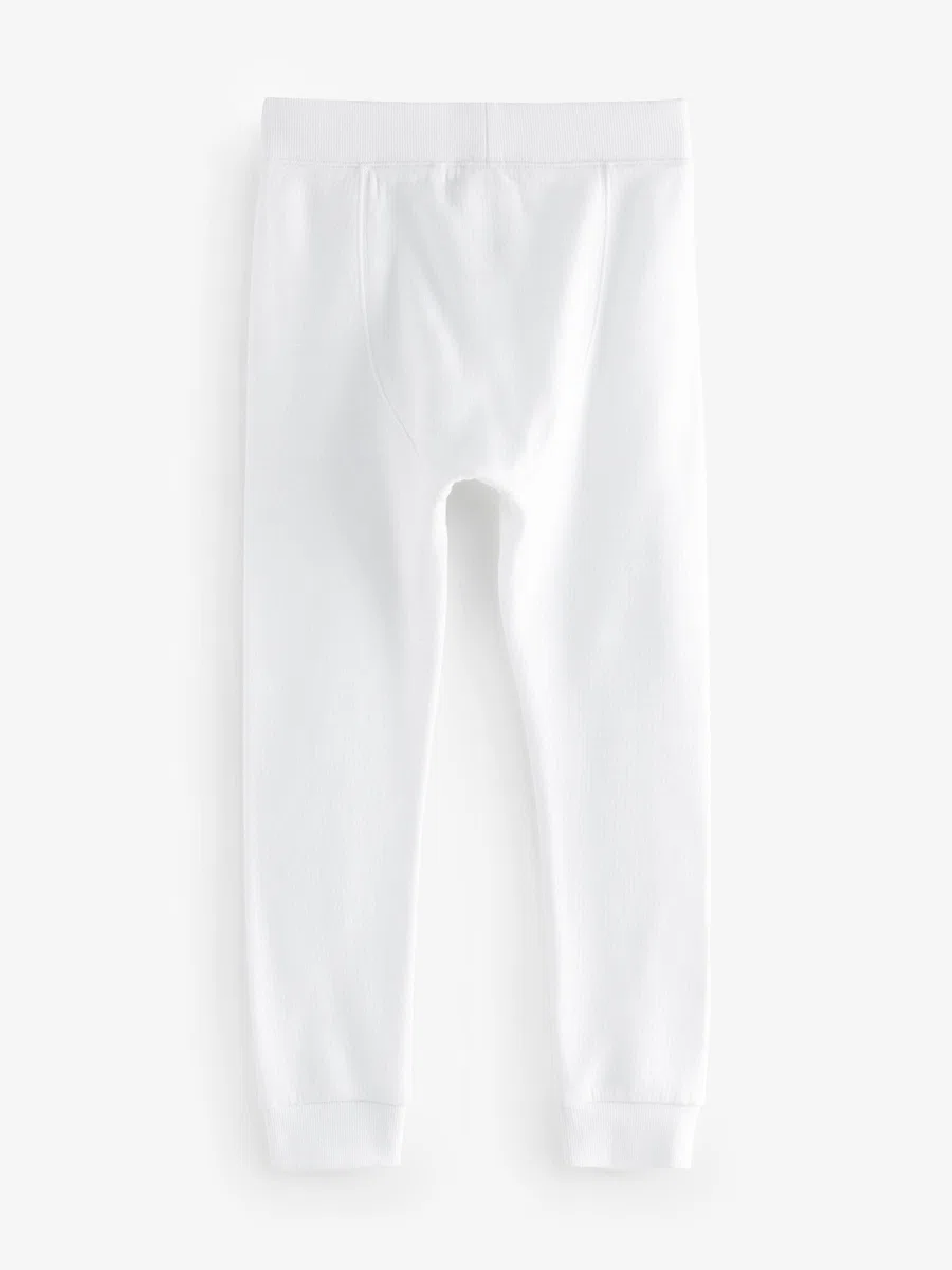 NEXT Niños Pack de 2 Leggings térmicos Blanco 7 Años-8 Años