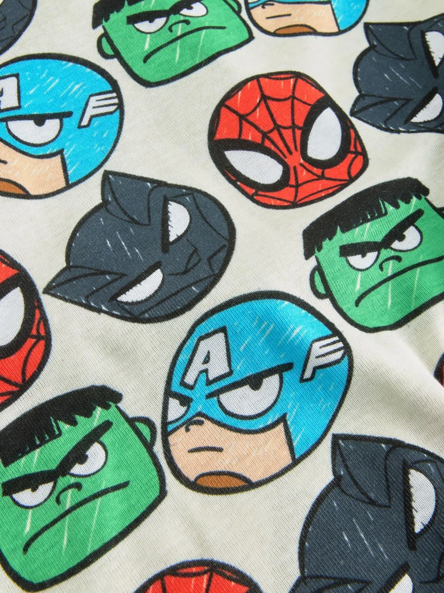 NEXT Niños Pack de 3 camisetas sin mangas de Marvel 100% algodón