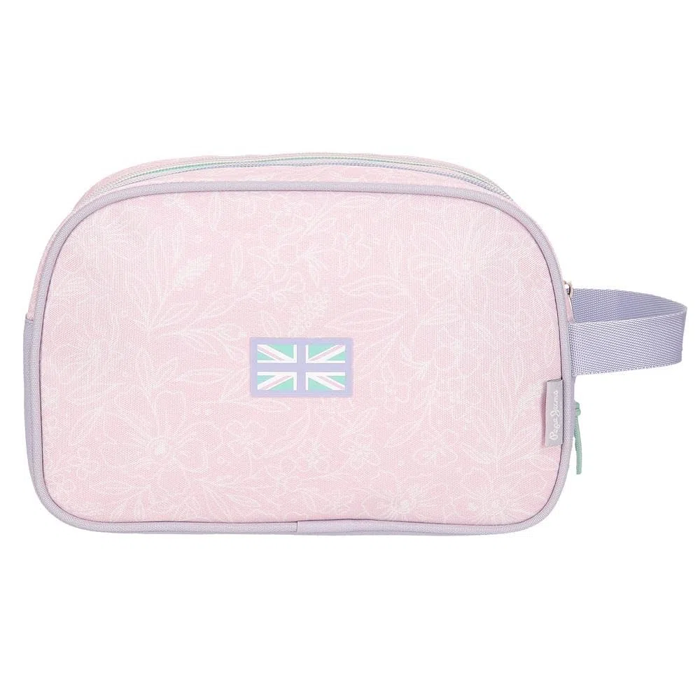 Pepe Jeans Renata Estuche Escolar, Neceser, Tamaño Ideal para llevarlo en la Mochila. De Joumma Bags