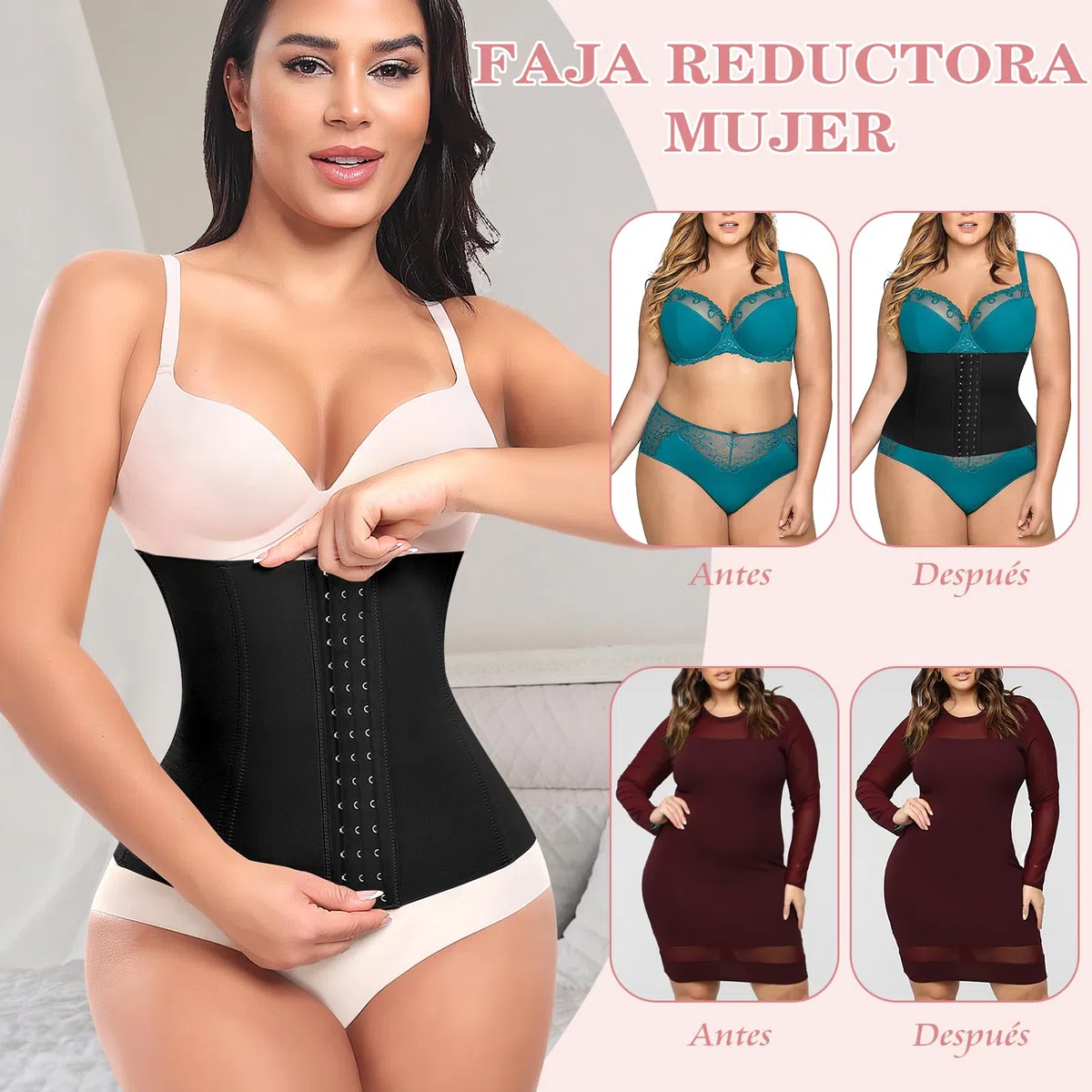 YARRCO Corset Reductor Adelgazante Mujer Abdomen
