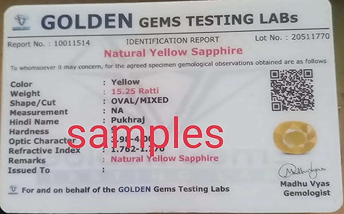 ANUJ SALES Piedra Sunela de 5.00 quilates con certificado original, citrino natural, piedra preciosa para hombres y mujeres (probado en laboratorio), Piedra preciosa suelta, Citrino