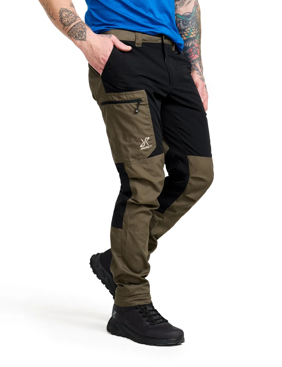 RevolutionRace Rambler Lightweight Pants para Hombre, Pantalones de Senderismo duraderos y Ligeros