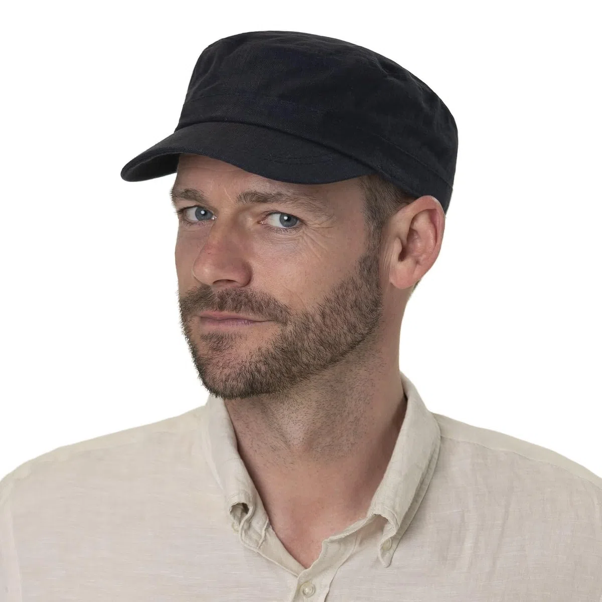 LIPODO Gorra Militar de Lino Unisex Primavera Verano