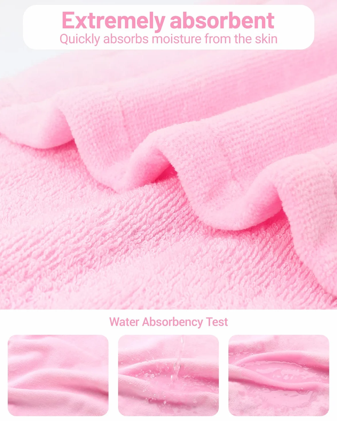 WYTbaby Albornoz Niño Pijama Manta Bebe Con Capucha Algodón Suaves y Ultra Absorbentes Bata Bebe Para Niño y Niña
