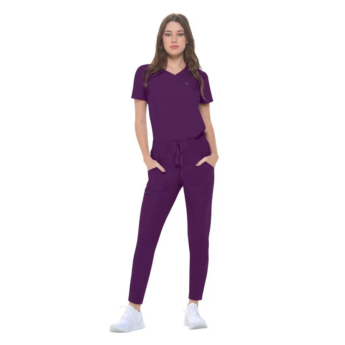 Natural Uniforms Conjunto de uniforme médico ultra elástico para mujer