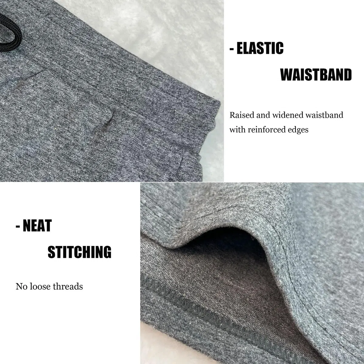 Pantalones Cortos Deportivos Hombre Casuales Gimnasio Entrenamiento Pantalones Cortos Fitness Pantalón Elástica Cintura con Bolsillo Algodón Jogger Shorts