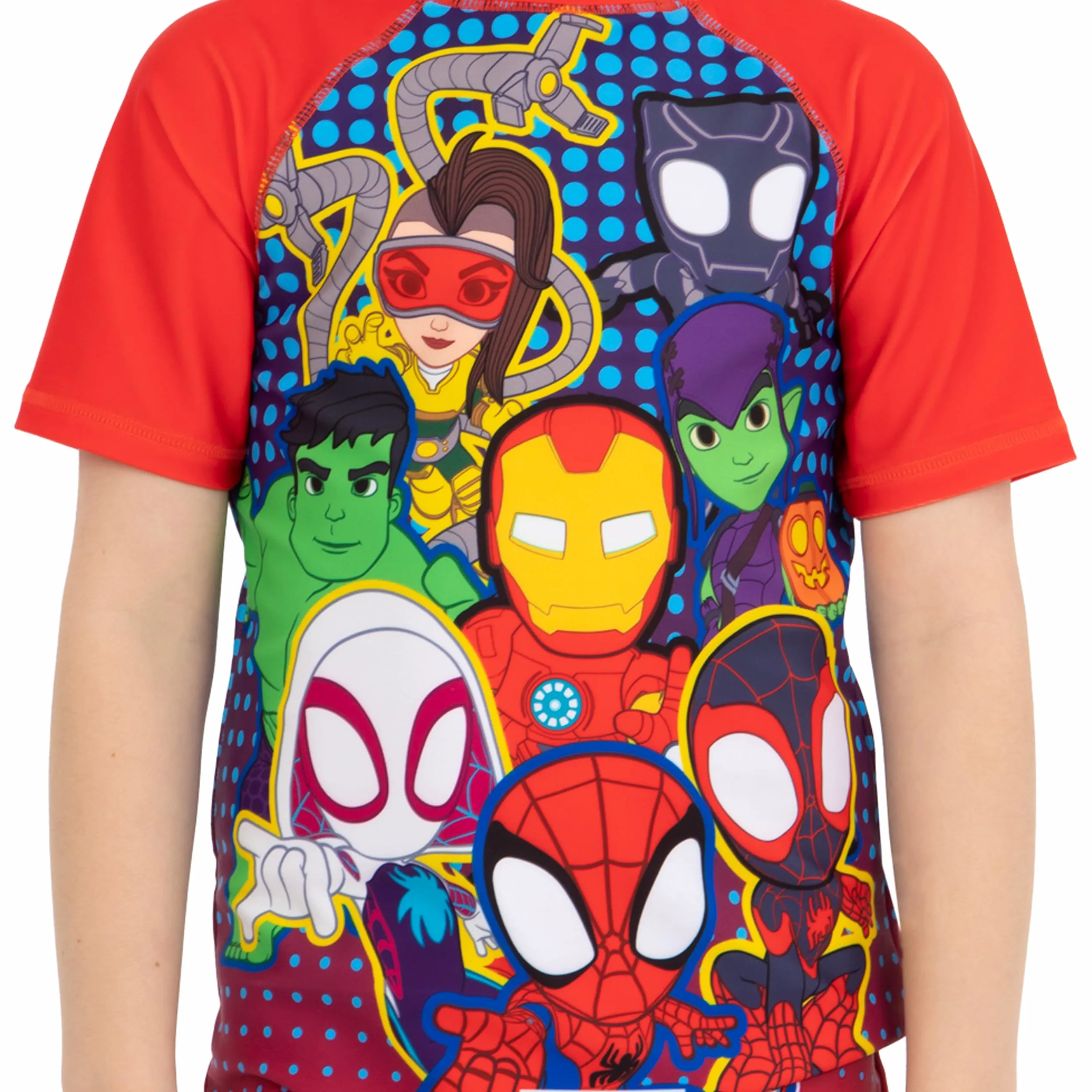 Marvel Bañador Niño, Bañador Natacion Niño Spiderman, Natación Niños De Spidey Y Sus Amigos