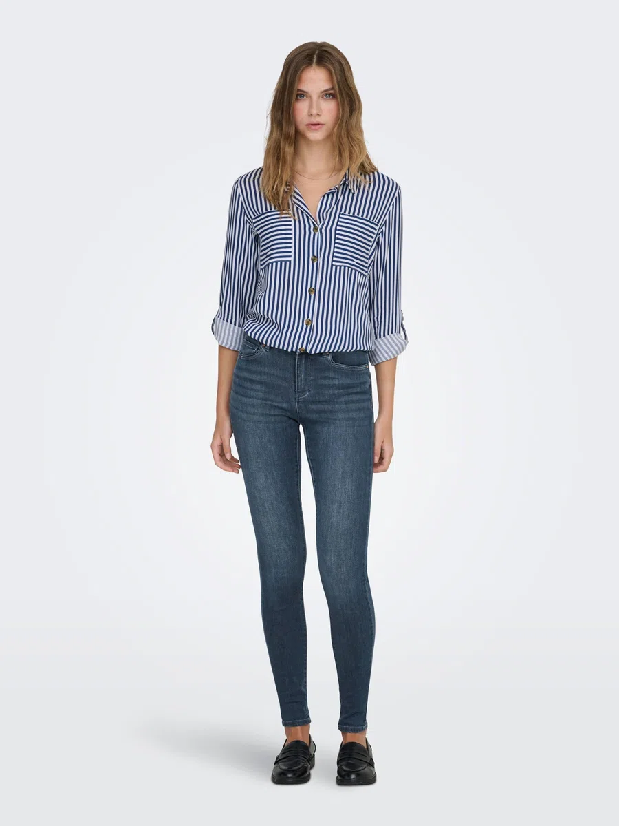 ONLY Skinny fit Jeans ONLWAUW Mid Waist Skinny Fit Jeans