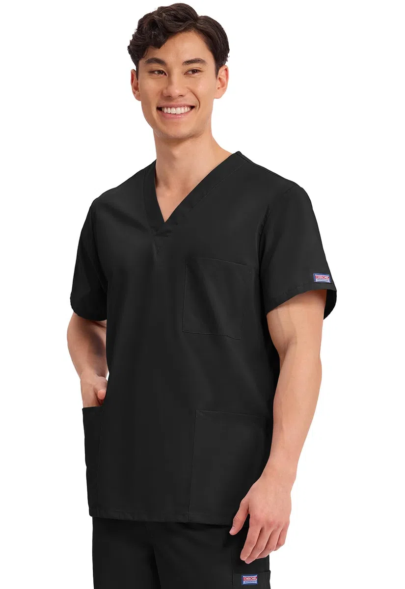 Cherokee Camiseta Quirúrgica Original con Cuello En V ● ~ Camiseta de Uniforme Médico Com Gola V Originaloriginals con Cuello En V Camisa quirúrgica con Cuello en V Originals Hombre (Pack de 1)
