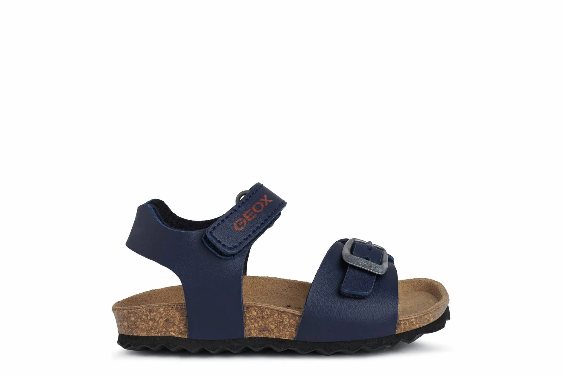 Geox B Sandal Chalki Boy, Sandalia Bebé-Niños, Multicolor Navy Dk Red, 22 EU