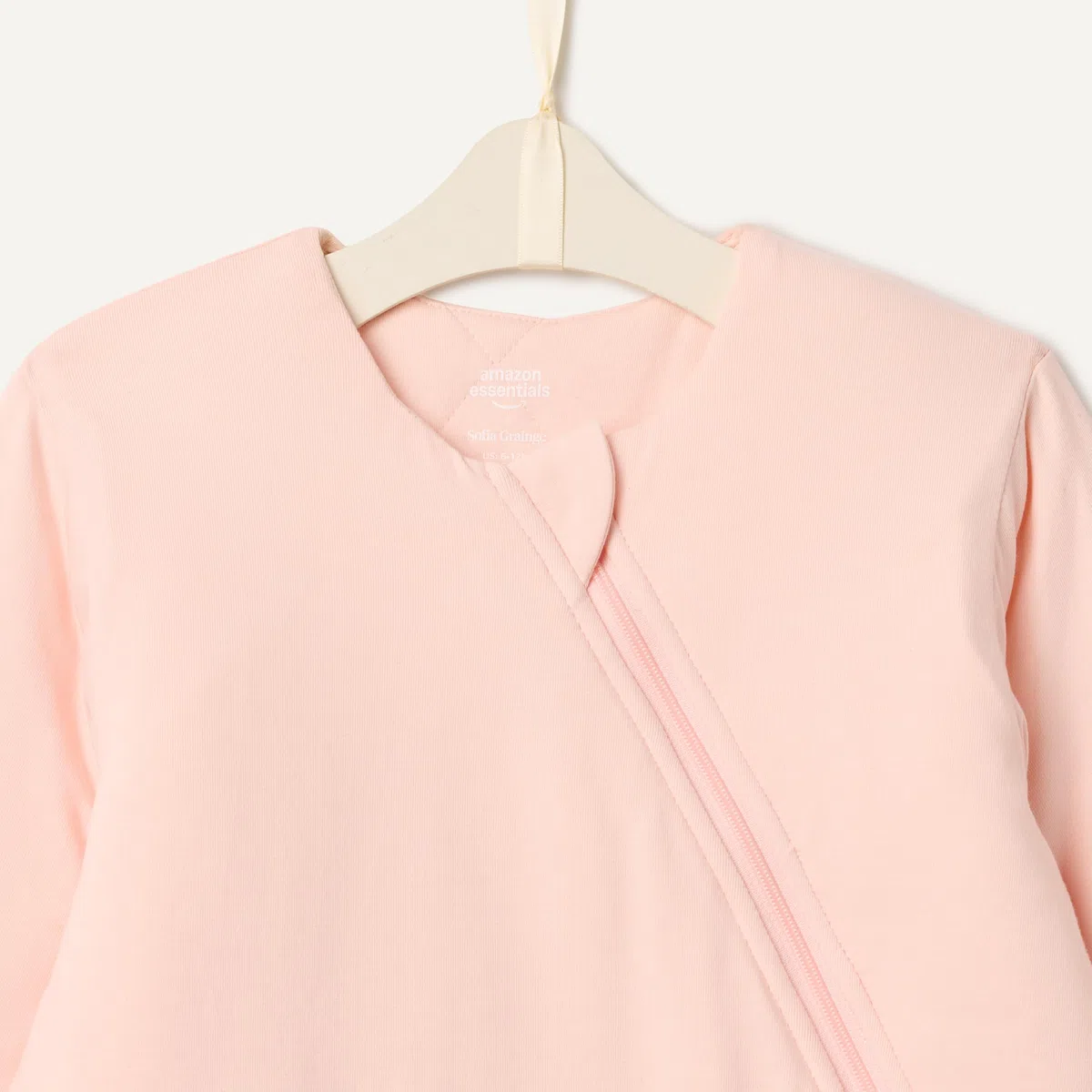 Amazon Essentials x Sofia Grainge Sacos de Dormir de Algodón de Manga Larga, Manta para Llevar de 2,5TOG Unisex bebé