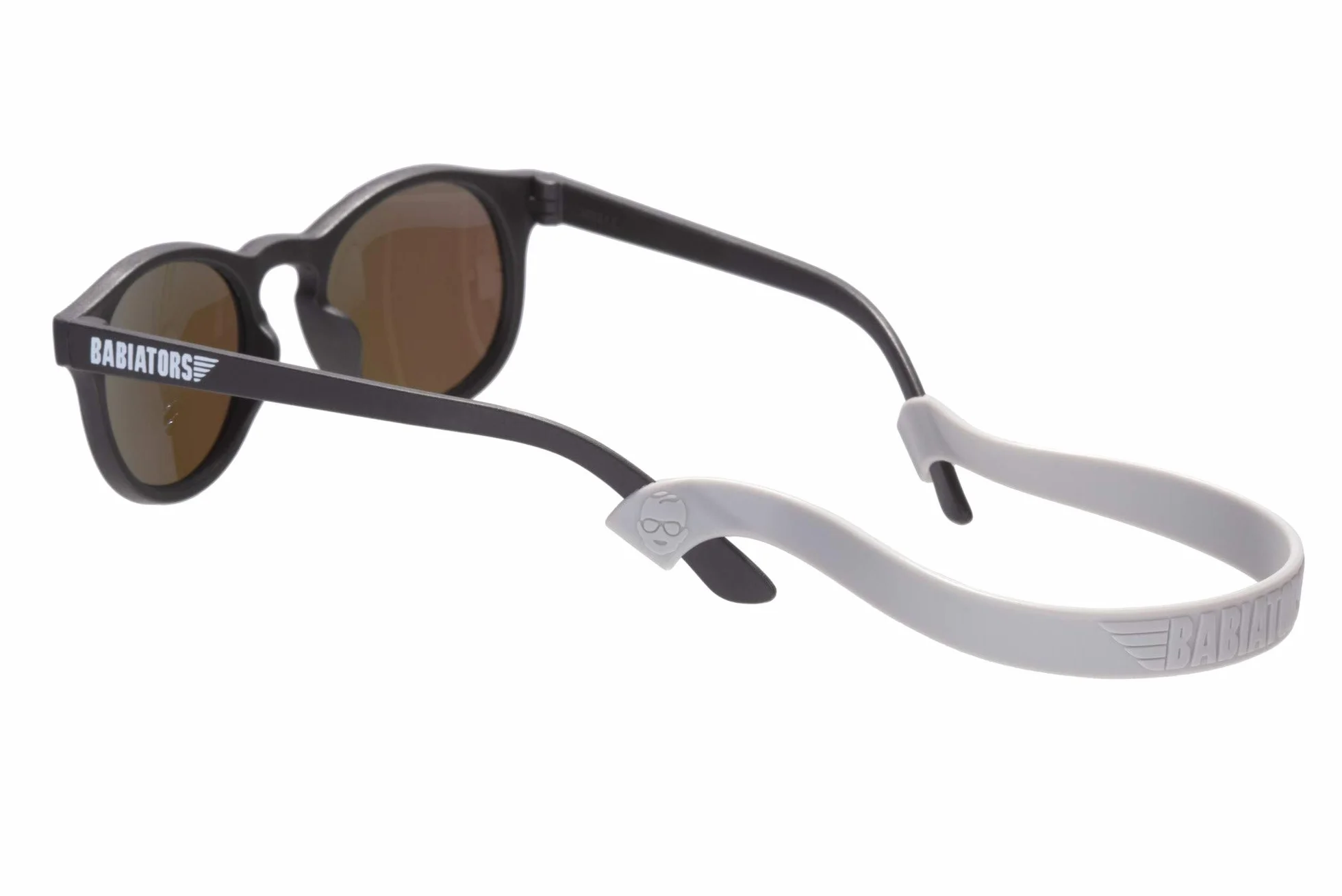Babiators - Correa de silicona para gafas de sol de 0-5 años - Gris