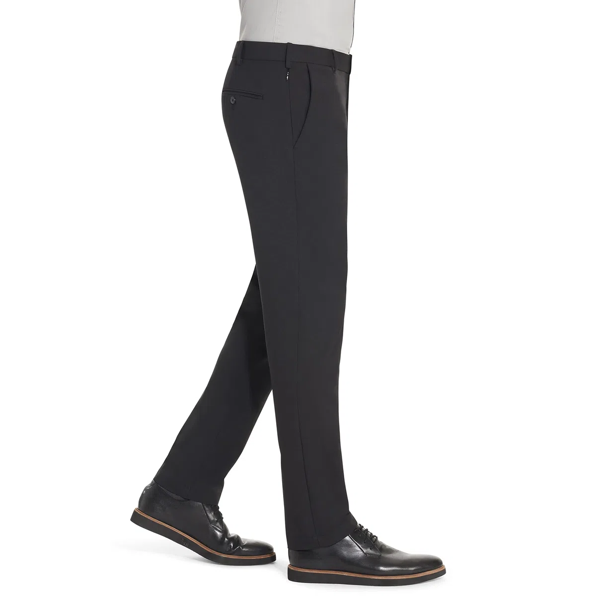 Van Heusen Flex Flat Front Straight Fit Pant - Pantalones Informales Hombre