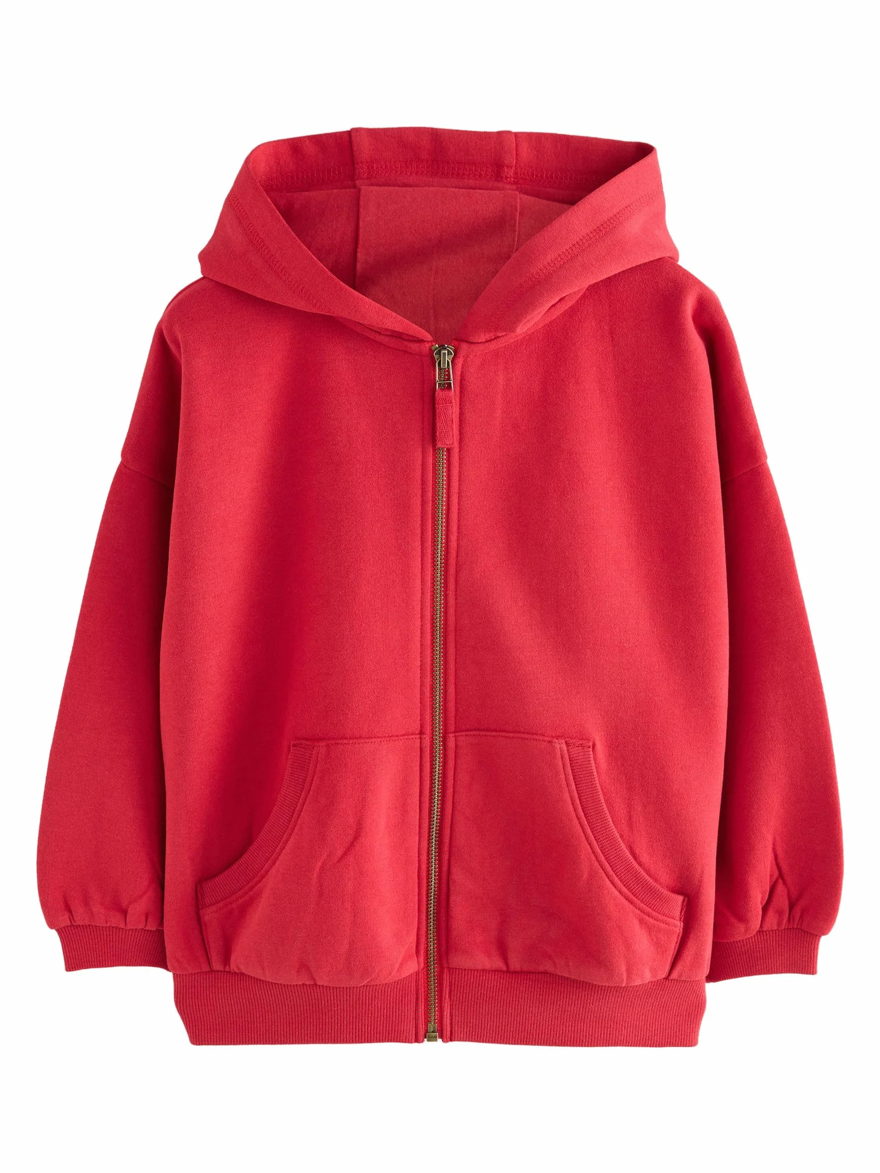 NEXT Niñas Sudadera Deportiva con Cremallera y Capucha Rica en algodón