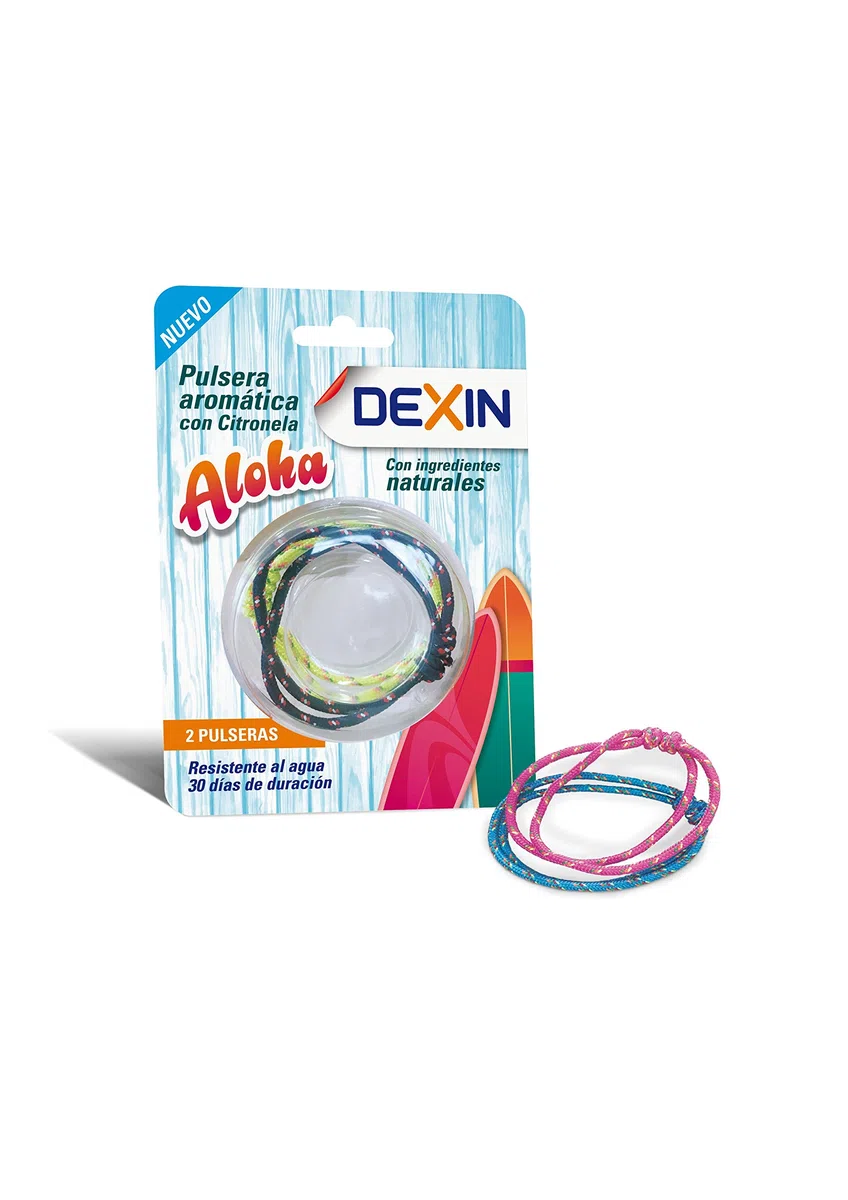 Pulsera DEXIN ALOHA Aromaterapia 2018 2 uds