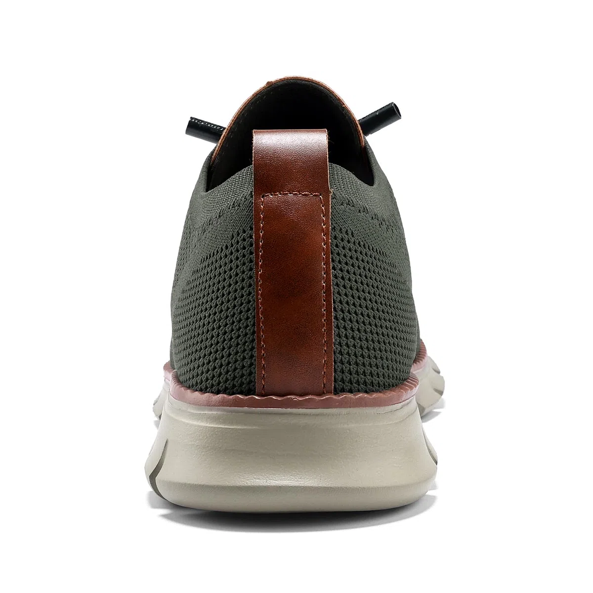 Wearbreeze - Tenis Oxford casuales de negocios para hombre, zapatos de vestir ligeros con cordones para el trabajo, viajes y viajes diarios