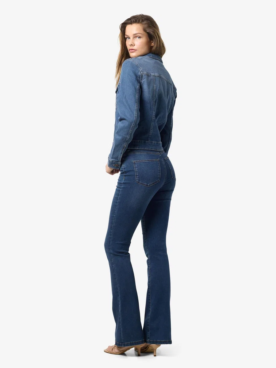 NOISY MAY Debra Denim Mujer Chaqueta Tejana Azul
