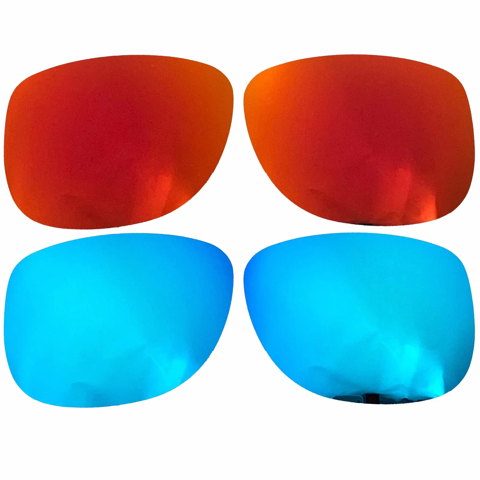 Lentes de repuesto para gafas de sol Rayban Justin RB4165 (54 mm), polarizadas, fáciles de instalar