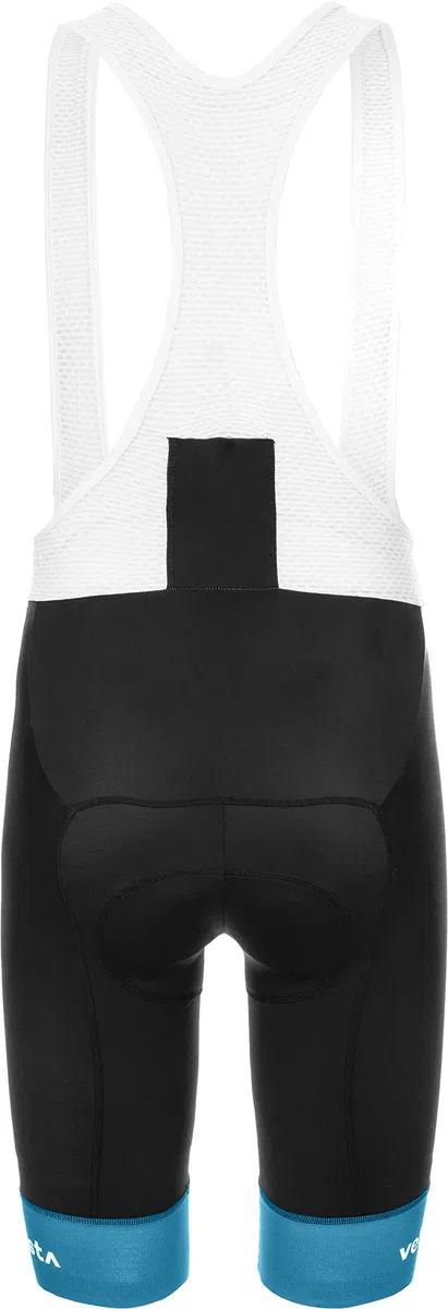 Bibshort Men Pantalones Cortos, Turquesa, XS para Hombre