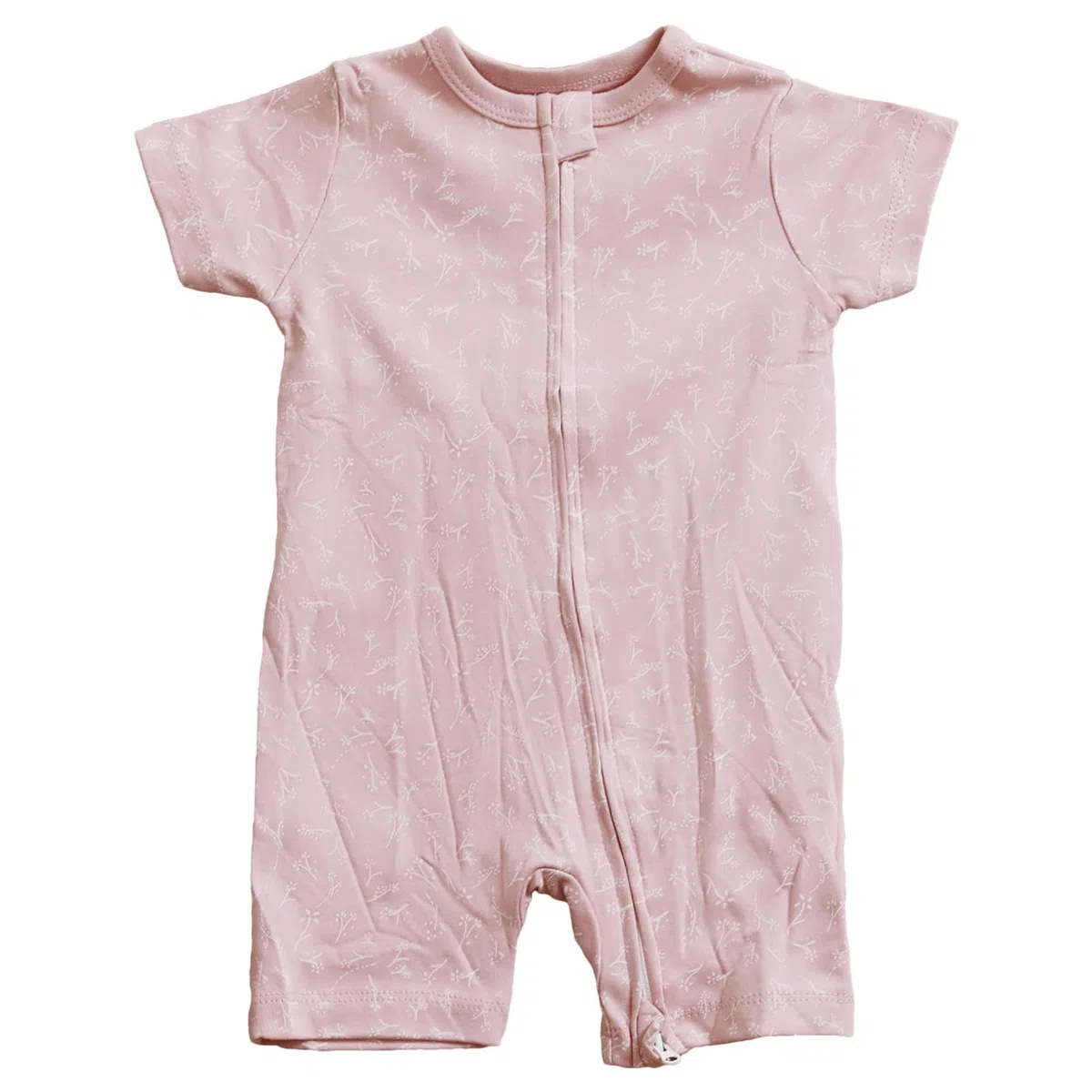amropi Bebé Niña Mono Pack de 3 Peleles a Rayas Pijama Manga Corta Mameluco